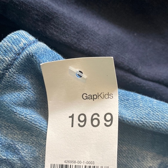Gap Kids 1969 Large Jean Jacket Vest Size 10 NEW New with tag - Picture 5 of 5
